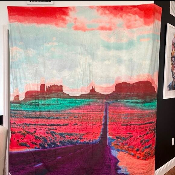 Urban Outfitters Desert Landscape Tapestry - Picture 6 of 6